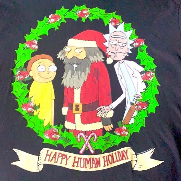 Old Navy Rick & Morty Graphic Tee — Size M - Picture 3 of 5